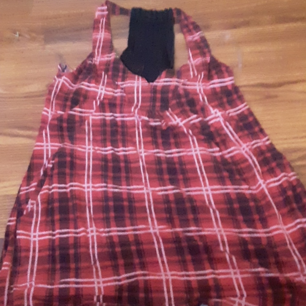 Red tank top